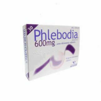 Phlebodia 600 mg, 30 tablets For: Bleeding anus, Capillary weakness